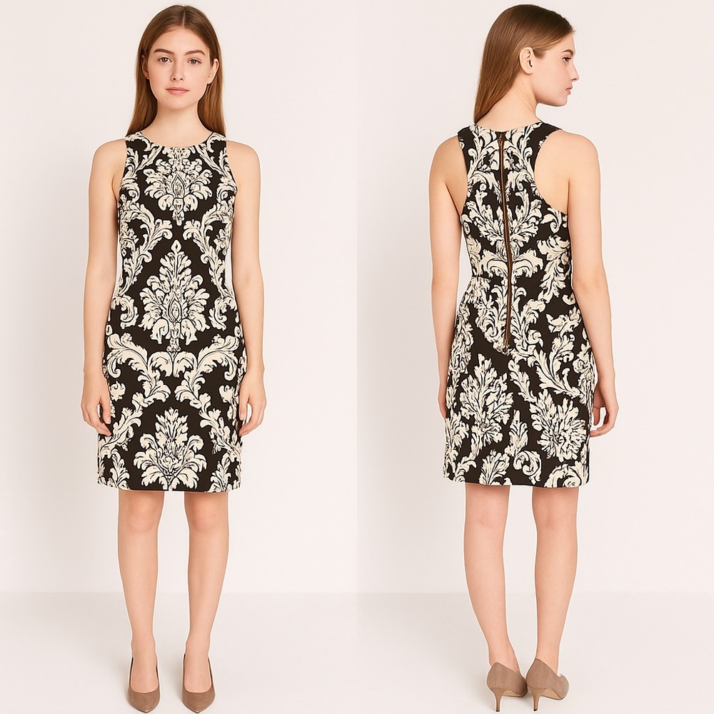 Robert Rodriguez Black Floral Dress‎ Sz. 6